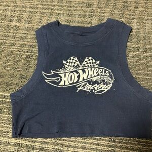 H&M hot wheels crop tank top